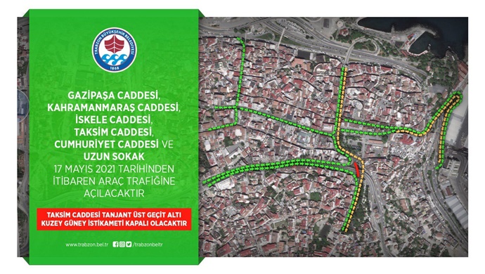 KAPALI YOLLAR TRAFİĞE AÇILDI