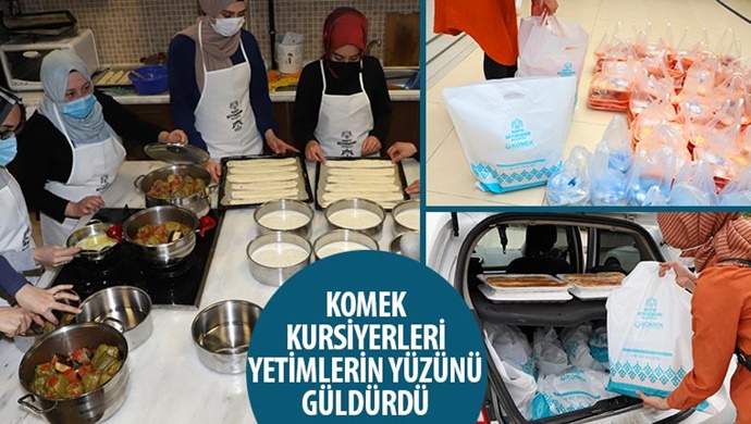 KOMEK Kursiyerleri Yetimlerin Yüzünü Güldürdü