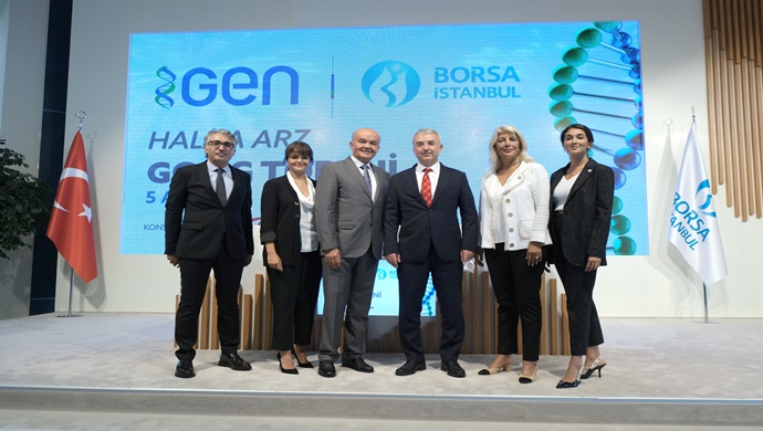 Borsa İstanbul’da gong GEN için çaldı