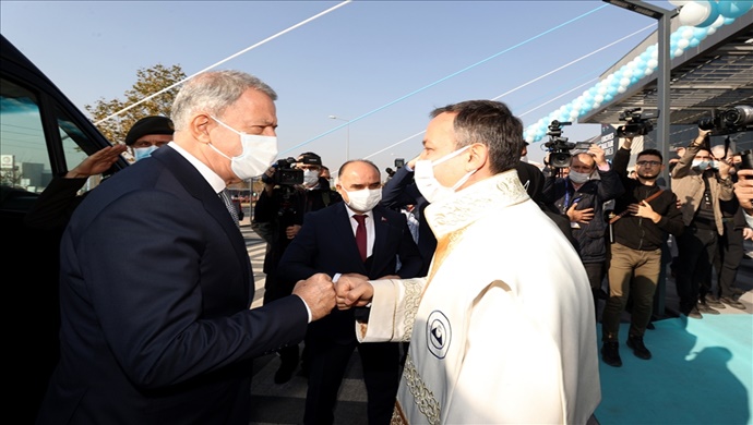 Millî Savunma Bakanı Hulusi Akar’a Erciyes Üniversitesi Tarafından Fahri Doktora Ünvanı Verildi