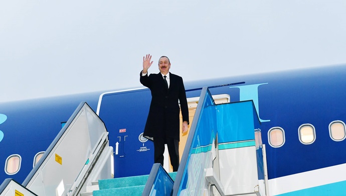 Ilham Aliyev completed his working visit to Turkiye