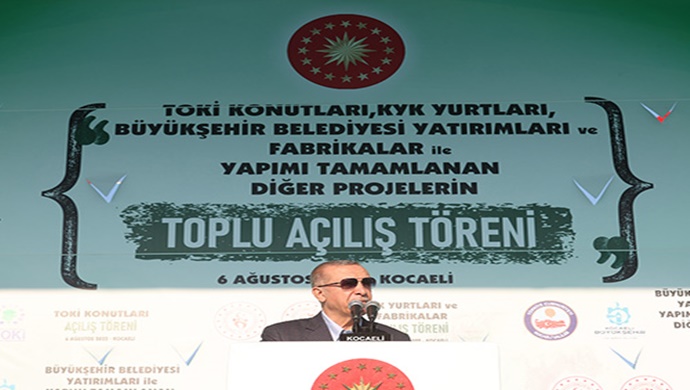 “Milletimizle yoldaş olduğumuz için hak yolundan, hizmet yolundan asla şaşmadık”