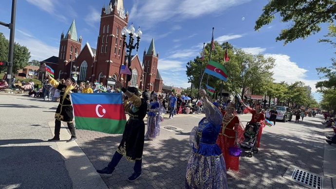 ABŞ-dakı diasporumuz Beynəlxalq Folklor Festivalında ölkəmizi təmsil edib