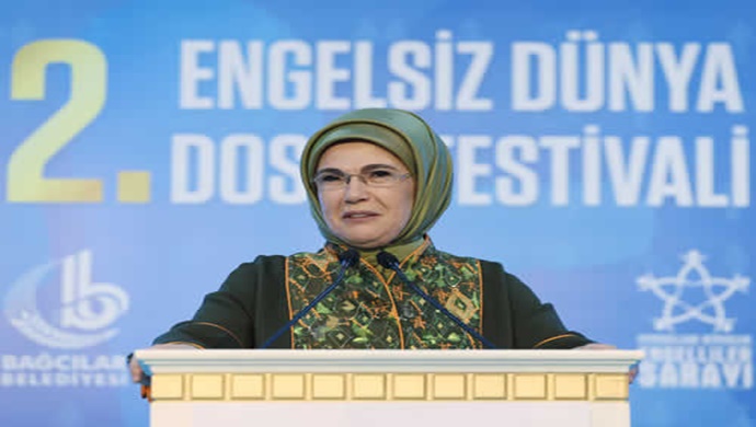 Emine Erdoğan, Engelsiz Dünya Dostu Festivali’ne katıldı