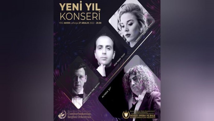 KKTC CSO ve KKTC DOB’den “Yeni Yıl Konseri”