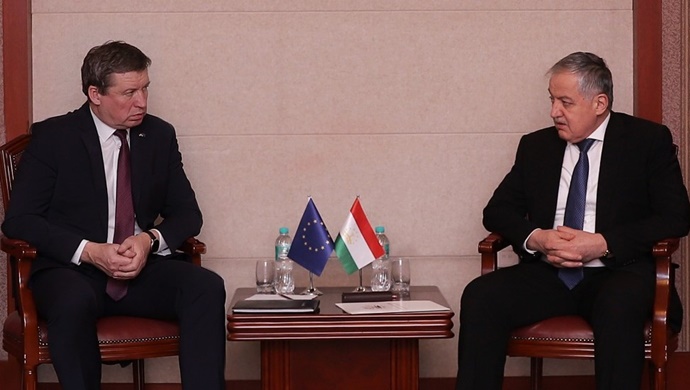 Meeting of the Minister of Foreign Affairs with the Head of the European Union Delegation to Tajikistan