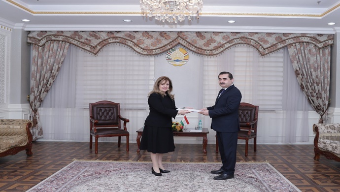 Deputy Minister of Foreign Affairs of the Republic of Tajikistan Mr. Muzaffar Huseinzoda received the copies of Credentials of the Ambassador of the Portuguese Republic