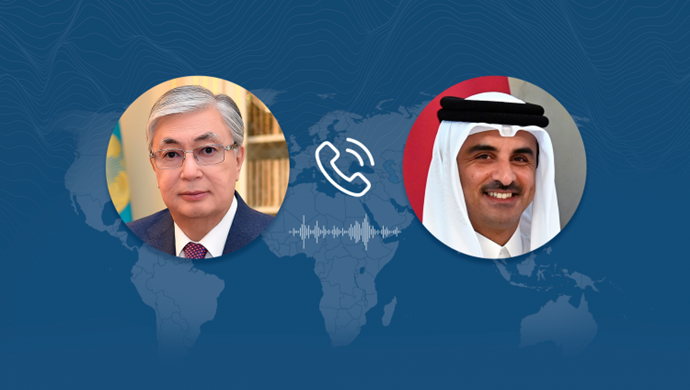 President Kassym-Jomart Tokayev had a telephone conversation with Amir of the State of Qatar Sheikh Tamim bin Hamad Al Thani