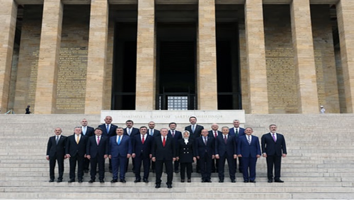 Cumhurbaşkanlığı Kabinesi Anıtkabir’de