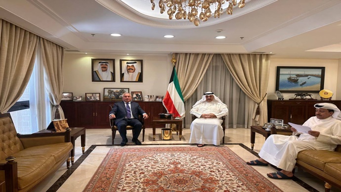 Meeting with Assistant Foreign Minister of Kuwait