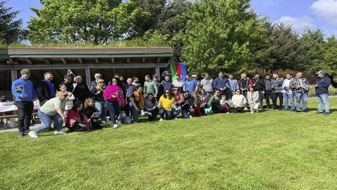 Stavangerdəki icmamız Müstəqillik Günü ilə əlaqədar bir araya gəlib