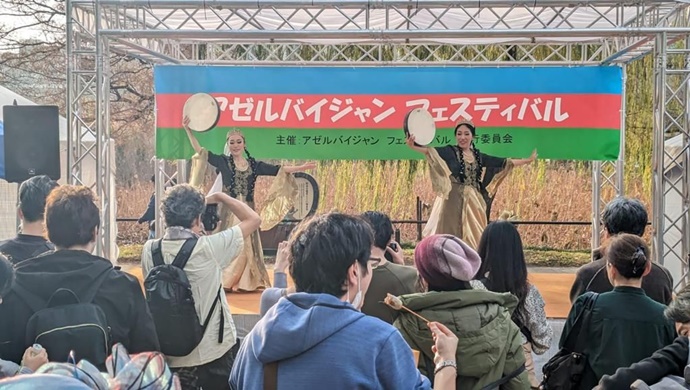 Tokionun Ueno parkında “Azərbaycan festivalı” təşkil edilib