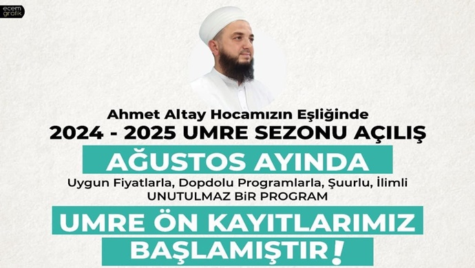 MEBRUR TURİZM İLE 2024-2025 UMRE SEZONU BAŞLAMIŞTIR