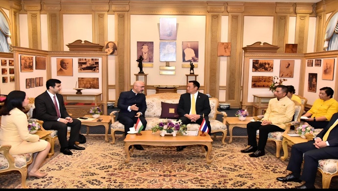 The meeting of the Ambassador of Tajikistan with the Deputy Prime Minister and Minister of Interior of Thailand