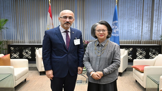 Meeting of the Permanent Representative of Tajikistan with the Executive Secretary of UNESCAP