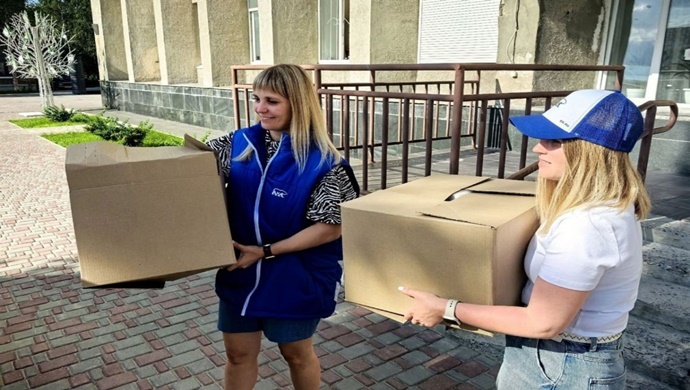 Murmansk Bölgesi Birleşik Rusya, cephedeki askerleri ve Kursk Bölgesi sakinlerini destekliyor