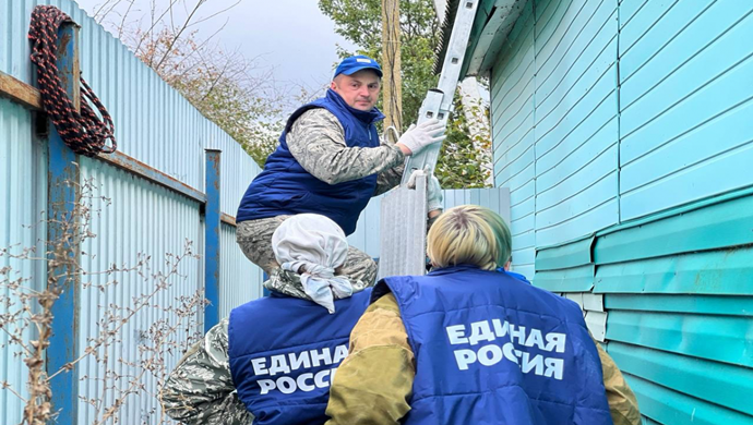 Birleşik Rusya gönüllü kampı “Kursk Frontier”de altıncı vardiya sona erdi