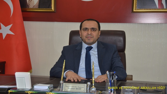 BİRECİK BELEDİYE BAŞKANI MEHMET BEGİT `TEN 19 EKİM MUHTARLAR GÜNÜ MESAJI