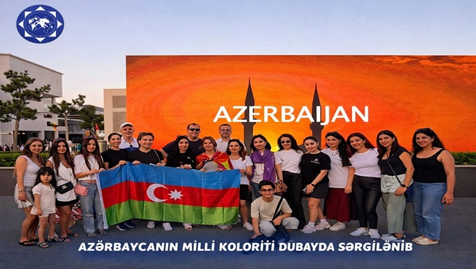 Azərbaycanın milli koloriti Dubayda sərgilənib