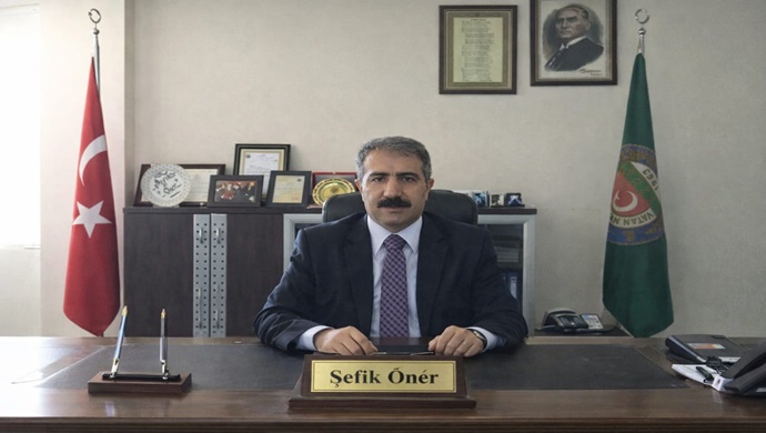 GERCÜŞ ZİRAAT ODASI BAŞKANI ŞEFİK ÖNER `DEN 30 AĞUSTOS ZAFER BAYRAMI MESAJI