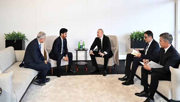 Ilham Aliyev met with President of International Automobile Federation